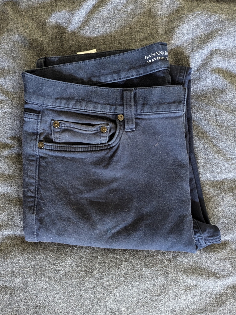 Banana Republic Men’s Slim Straight Jeans - Dark Navy
